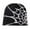 Black, variant on Halloween Beanie Hat Spider Web Print Beanie for Men Women Winter Warm Knit Hat for Climbing Skiing and Hunting