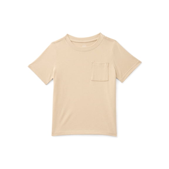 Wonder Nation Toddler Boys' Pocket Tee with Short Sleeves, Size 18M-5T