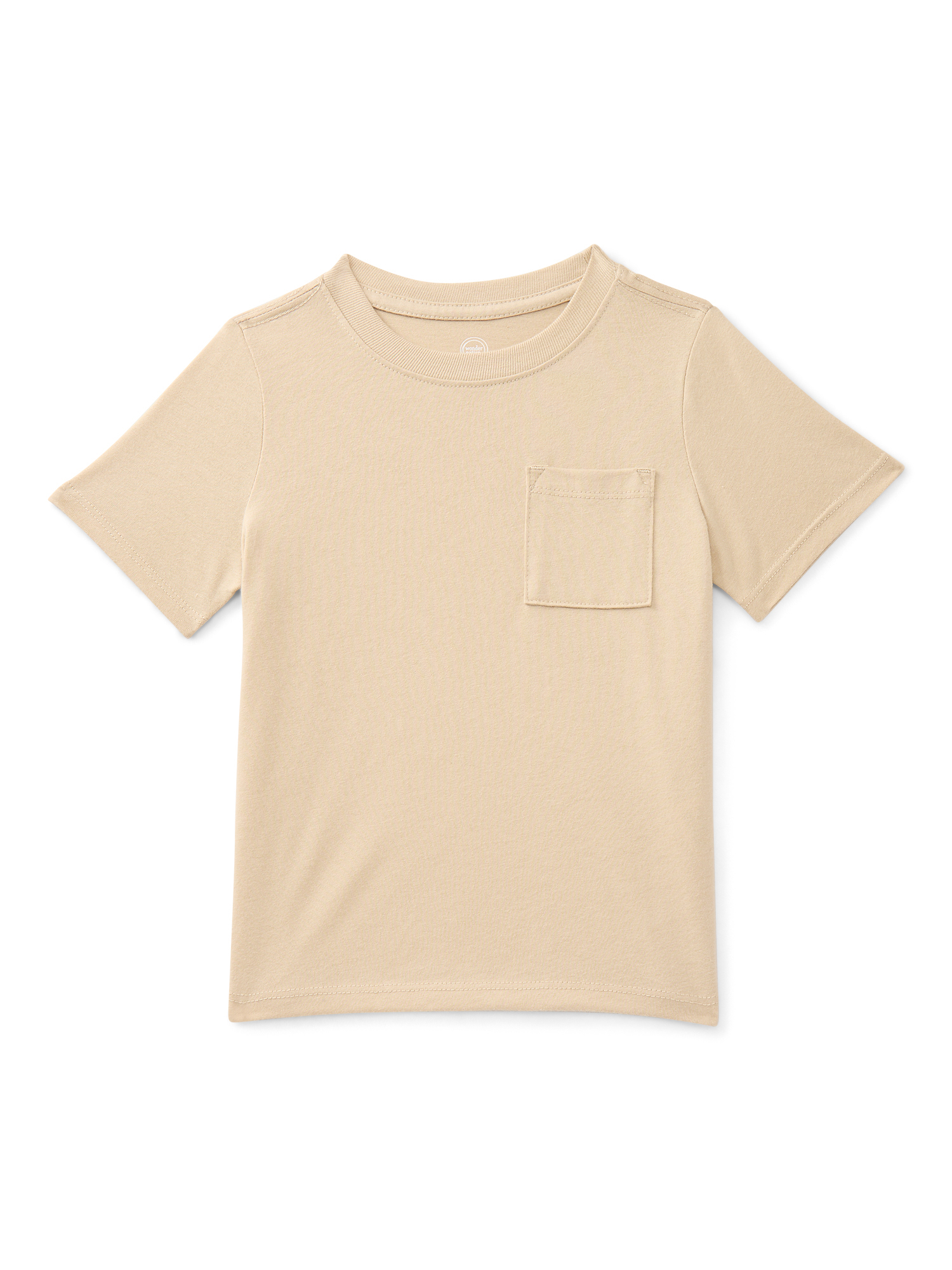 Wonder Nation Toddler Boys' Pocket Tee with Short Sleeves, Size 18M-5T