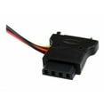 thumbnail image 4 of StarTech.com SATA to LP4 Power Cable Adapter with 2 Additional LP4 - Power adapter - 4 pin internal power (F) to SATA power (M) - 5.9 in - black - LP4SATAFM2L - Power adapter - 4 pin internal power (F) to SATA power (M) - 5.9 in - black - for P/N: S25SLOTR, SATSASBP425, 4 of 5