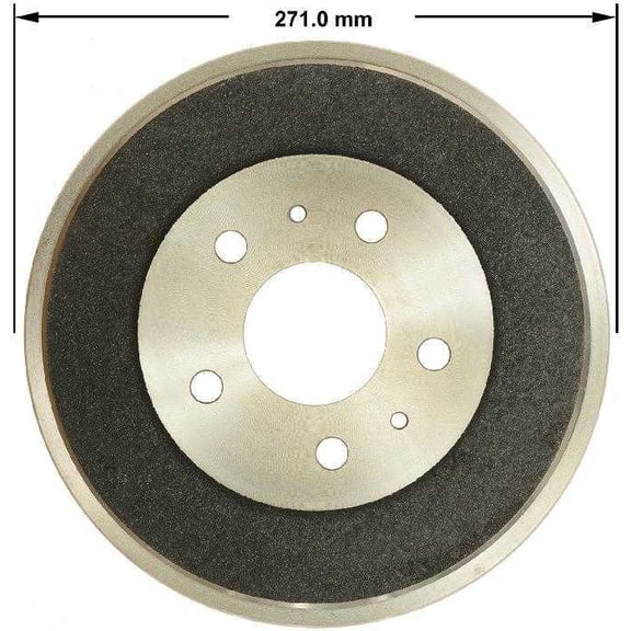 BENDIX PDR0844 Bendix Brake Drum Fits select: 2012-2018 FORD FOCUS