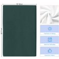 thumbnail image 5 of Pure Dark Green Microfiber Kitchen Towel, Simple Solid Color Soft Absorbent Dish Towels, Quick Drying Washable Dishcloths for Kitchen Cleaning, Drying Dishes, 18x28 Inches, 5 of 9