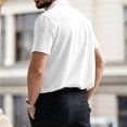 thumbnail image 5 of Polo Shirts for Men Quick Dry Short Sleeve Casual Golf Shirt Stretch Moisture Wicking Performance Collared Tshirts, 5 of 6