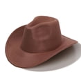 thumbnail image 5 of Ccpelsie Toddler Cowboy Hat for 2t 3t 4t 5t 6t 7t Kids, Baby Infant for Birthday Parties Boys and Girls Wear(Khaki,4-10 Years), 5 of 9