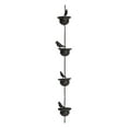 thumbnail image 4 of 2.4M Mobile Iron Bird Outdoor Rain Chain Decor Attached Hanger Wind Chimes Bells, 4 of 9