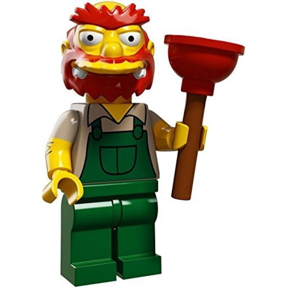 LEGO The Simpsons Simpsons Series 2 Groundskeeper Willie Minifigure [Loose]