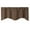 Brown, variant on XMMSWDLA Farmhouse Valances for Kitchen/Bathroom/Living Room/Bedroom Blackout Privacy Adjustblae Rod Pocket Short Winow Curtains for Cafe/Loft/Office