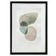 thumbnail image 1 of Cuadro de decorativo de 4 vistas de pintado 100% a mano colección MilleniArt enmarcado con madera y vidrio, 1 of 5