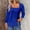 Blue boho square neck top a1, variant on Women's Fall Winter Square Neck Long Sleeve Lace Tops Elegant Casual Pullover Blouses Solid Boho Basic Vacation Fashion Clothes, Black L