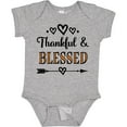 thumbnail image 3 of Inktastic Thanksgiving Greeting Thankful Blessed Girls Baby Bodysuit, 3 of 5