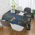 thumbnail image 4 of SKYSONIC 60"x60" Square Tablecloth with Christmas Background Baubles Prints, Anti-Wrinkle and Smooth Table Cloth for Kitchen/Home/Dinning Wedding Decoration, 4 of 7