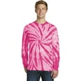 thumbnail image 1 of Camiseta de manga larga Tie-Dye de Port & Company?. PC147LS Puerto & Compa??a  PC147LS, 1 of 1