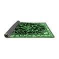 thumbnail image 2 of Ahgly Company Indoor Rectangle Persian Emerald Green Traditional Area Rugs, 5' x 8', 2 of 4