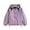Light Violet, variant on Kids UP𝖥 50+ Hoodie Jacket 𝖴𝖵 Sun Protectio𝗇 Windbreaker Lightweight Zip up Long Sleeve Hoodie Rash Guard for Boy Girl Youth Hooded Windbreaker Raincoat
