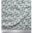 thumbnail image 1 of Soimoi Cotton Jersey Fabric Clouds Shirting Decor Fabric Printed Yard 58 Inch Wide, 1 of 1