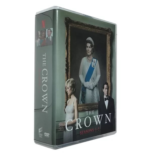 The Crown Complete Series Seasons 1 5 DVD English only Walmart