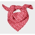 thumbnail image 3 of Bimba Orange Mosaic Tie-Dye Printed Pure Silk Scarf Neck Wrap Summer Hair Bandanas For Women 40 x 80 Inches, 3 of 6