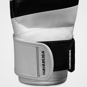 Hayabusa T3 7oz Hybrid Mixed Martial Arts Gloves, White/Grey Medium