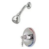 Wellington Single-Handle Shower Faucet, Chrome