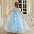 thumbnail image 4 of HAWEE Robe de Costume de Princesse Elsa à Paillettes pour Filles Reine des Neiges avec Accessoires, 4 of 7