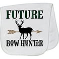 thumbnail image 2 of Inktastic Hunting Future Bow Hunter Baby Burp Cloth, 2 of 3