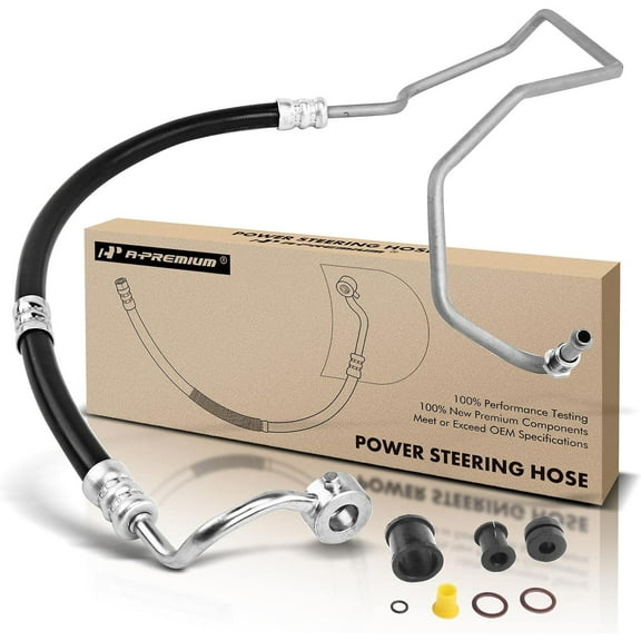 A-Premium Power Steering Pressure Hose Line Assembly Compatible with Hyundai Genesis Coupe 2013-2014 L4 2.0L Turbocharged