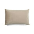thumbnail image 4 of Lush Decor 100% Polyester Velvet Geo Decorative Pillow Cover White Single 13x20, 4 of 11