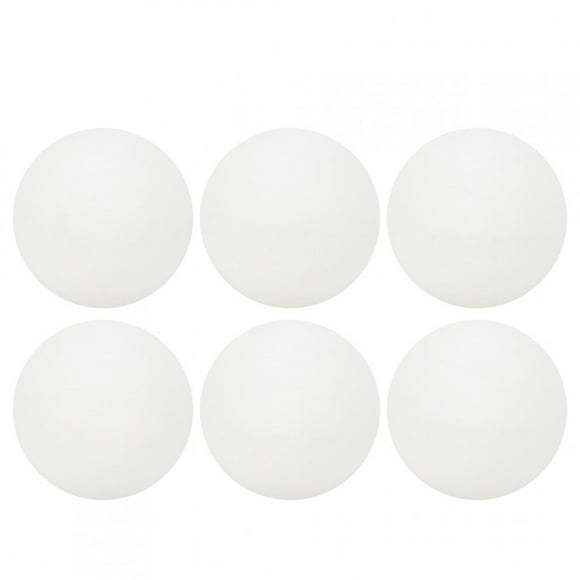 Strong And Durable Table Tennis Balls, Long Time Use High Strength Pingpong Balls, For Beginner Training Table Tennis Club Game 6Pcs - White Plastic Box