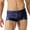 Blue, variant on Lycaql Men's Swim Briefs Male Summer Cool Sports Quick Dry Soild Color Fit Beach Shorts Triangle Fashion Sexy Swimming Trunks(Black,XXL)