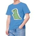 thumbnail image 3 of MEZZALL T-Shirts d'Été pour Enfants Col Rond Imprimé Dinosaure Manches Courtes T-Shirts Classiques pour Enfants 10-11 Ans, 3 of 3