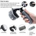 thumbnail image 4 of Car Alloy Wheel Brush Tire Cleaning Tool T-shaped Bent Handle Gap Decontamination Nylon Tire Brush Car Beauty Accessories (T Brush 1pc), 4 of 7