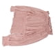thumbnail image 4 of Off Shoulder Ruffle Blouse Long Sleeve Pure Color Ruffle Jacquard Shirred Blouse for Women Female Pink XL, 4 of 22