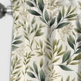thumbnail image 3 of Designart "Leaves In Tranquil Arrangement" Plants Blackout Curtain Single Panel, 3 of 4