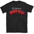 thumbnail image 1 of The Infamous Mobb Deep Logo Hip Hop Rap Vintage Replica T-shirt, 1 of 2