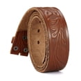 thumbnail image 1 of Cinturón Western CHAOREN Vaquero cuero plena flor 1.5 cm para hombres, 1 of 7