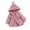 Purple, variant on IROINNID Kids Baby Girls Winter Solid Cartoon Faux Wool Sweater Jacket Plus Velvet Thickening Coat Cloak Jacket Thick Warm Outerwear Clothes