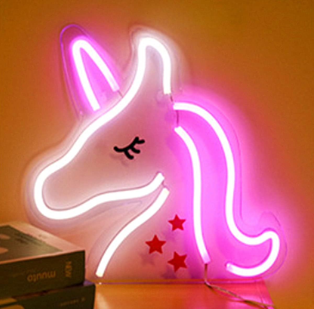 LINLIN LED Neon Light, LED Neon Light Signs Wall Decorative Night Light