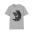 thumbnail image 2 of Cat Witch Hat, Gildan Unisex Softstyle T-Shirt, Graphic Tee, S-3XL, 2 of 5