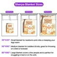 thumbnail image 5 of Welcome Fall Samoyed Cozy Autumn Field Pumpkins Golden Leaves Cozy Sherpa Blanket Siberian Sammy Dog Lover Warm Soft Throw Blanket - 12013, 5 of 5