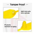 thumbnail image 3 of 1000 Pcs Plastic Tamper Seals Tags Security Tags Seals Safety Numbered Zip Ties Labels (Yellow), 3 of 5