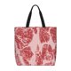 thumbnail image 1 of Balery Red Meat Bolsa de Mano para Mujeres con Cremallera, Bolsa de Gimnasio con Compartimentos, Bolsa para Laptop, Bolsa para Trabajo, 1 of 7
