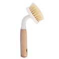 thumbnail image 2 of Oleegame 2PC Cleaning Brush Long And Short Handle Daily Necessities Household Kitchen Brush Log Multifunctional Cleaning Brush Natural Sisal Soft Wool Pot Brush, 2 of 4
