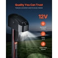 thumbnail image 3 of VEVOR Electric Trailer Jack 5000 lbs Power Tongue Jack for RV Trailer & Camper Black, 3 of 9