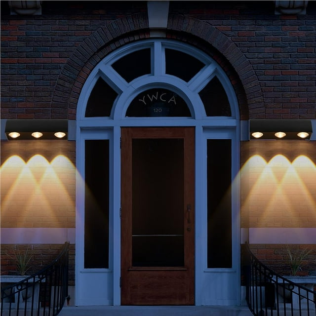 Bedside LED Wall Light Aisle Light Waterproof Wall Light Light Warm Light Aisle LED Wall Light with 3000K LED for Office Yard Garden