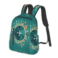 thumbnail image 2 of Daiia Around The Planet School Backpack for Men and Women Lightweight Backpack Durable Backpack Water-Resistant,Travel,Work Bag, 2 of 9