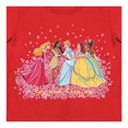 thumbnail image 2 of Playera Para Niña Disney Princesas Cuello Redondo Manga Corta Talla 6 Rojo, 2 of 2