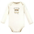 thumbnail image 4 of Touched by Nature Organic Cotton Long-Sleeve Bodysuits, Fall Food, 3-6 Months, 4 of 7