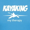 thumbnail image 3 of CafePress - Kayaking My Therapy Women's Dark T Shirt - Women's Traditional Fit Dark T-Shirt, 3 of 4