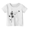 thumbnail image 4 of Otqutp Breathable Cotton Kids Casual T-Shirt - 4-12 Years Cute Printed Round Neck Short Sleeve Top, Soft Playwear for Boys and Girls, 4 of 4