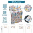 thumbnail image 6 of Cute Rainbow Sun Table Runner 72 Inches, Rainy Simple Drawing Bed Runner Dresser Scarves Tabletop for Indoor Outdoor Parties/Ceremony/Banquet, 18" x 72", 6 of 9